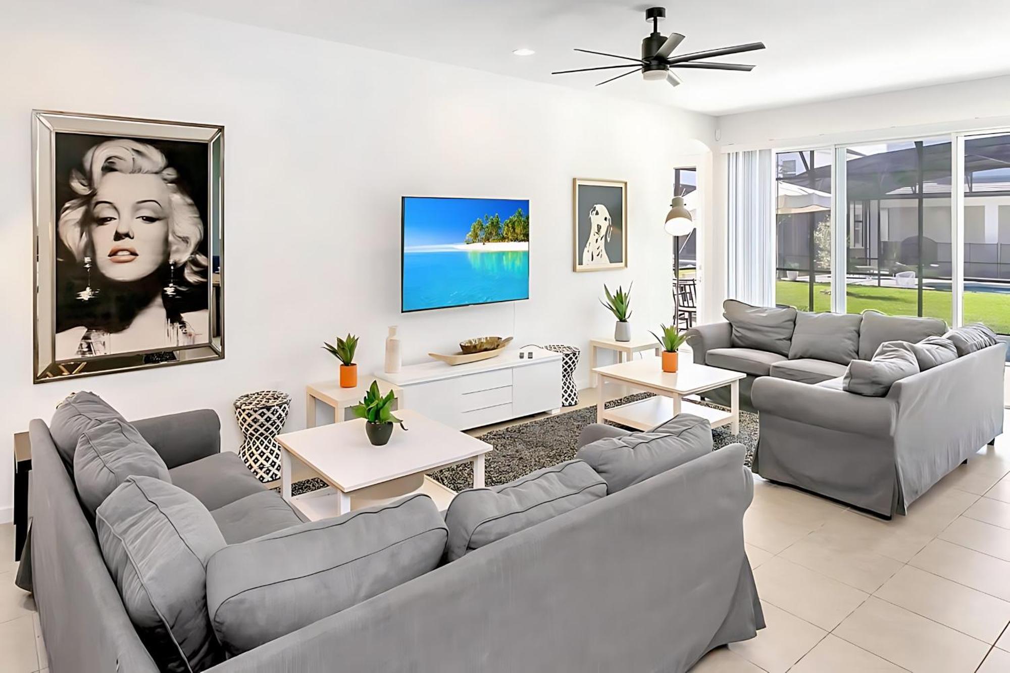 10Br Luxury Home Near Disney W Pool & Games Room Kissimmee Eksteriør billede