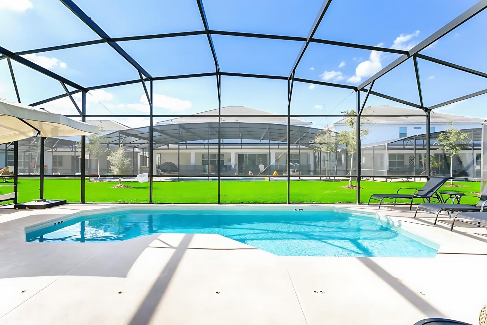 10Br Luxury Home Near Disney W Pool & Games Room Kissimmee Eksteriør billede
