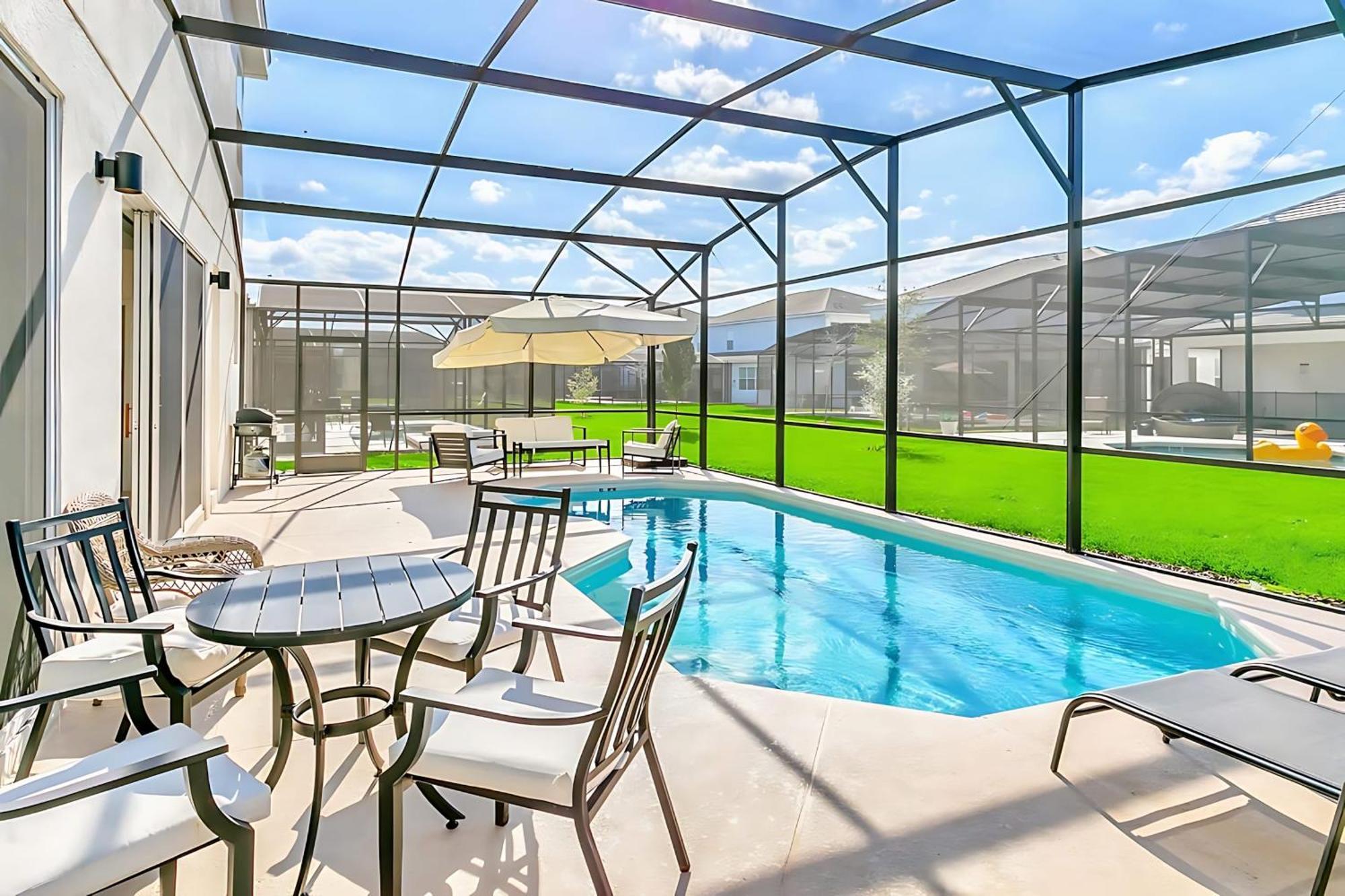 10Br Luxury Home Near Disney W Pool & Games Room Kissimmee Eksteriør billede