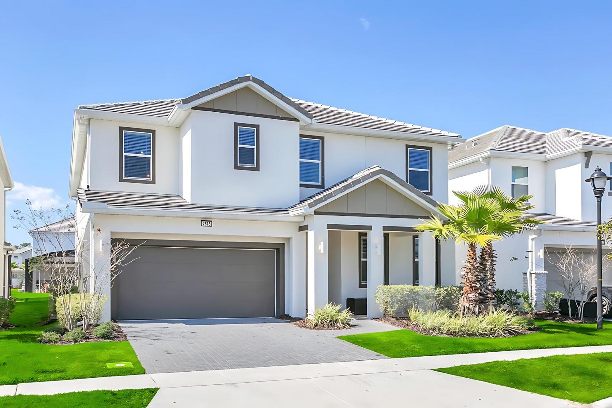 10Br Luxury Home Near Disney W Pool & Games Room Kissimmee Eksteriør billede